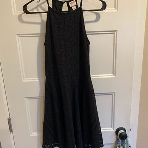 Black summer dress